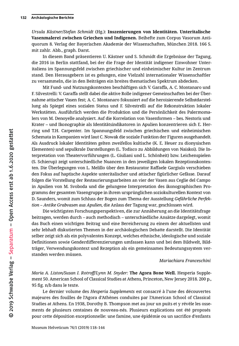 Open gallery for The Agora Bone Well