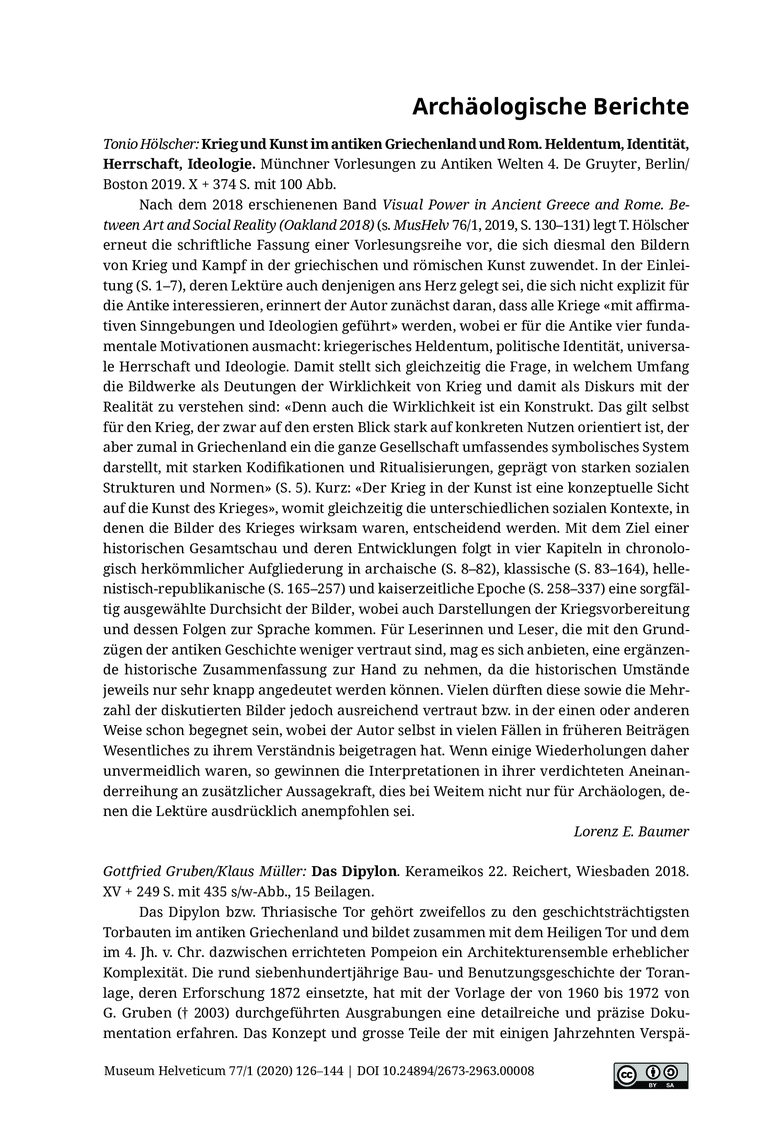 Open gallery for Das Dipylon