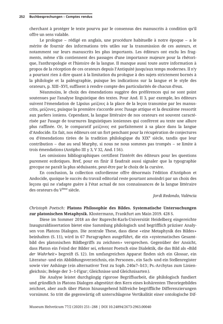 Open gallery for Platons Philosophie des Bildes