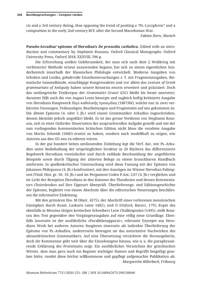 Open gallery for Pseudo-Arcadius' Epitome of Herodian's "De Prosodia Catholica"