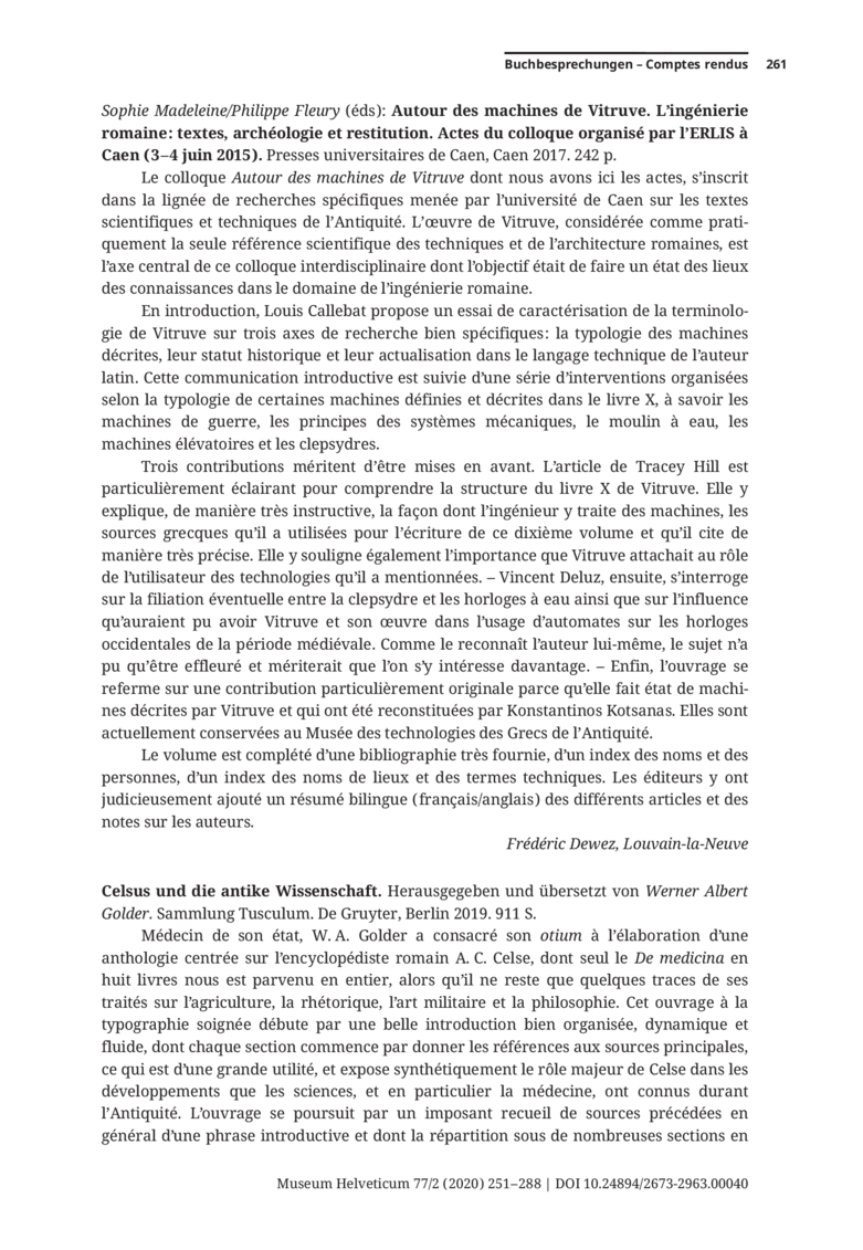 Open gallery for Celsus und die antike Wissenschaft