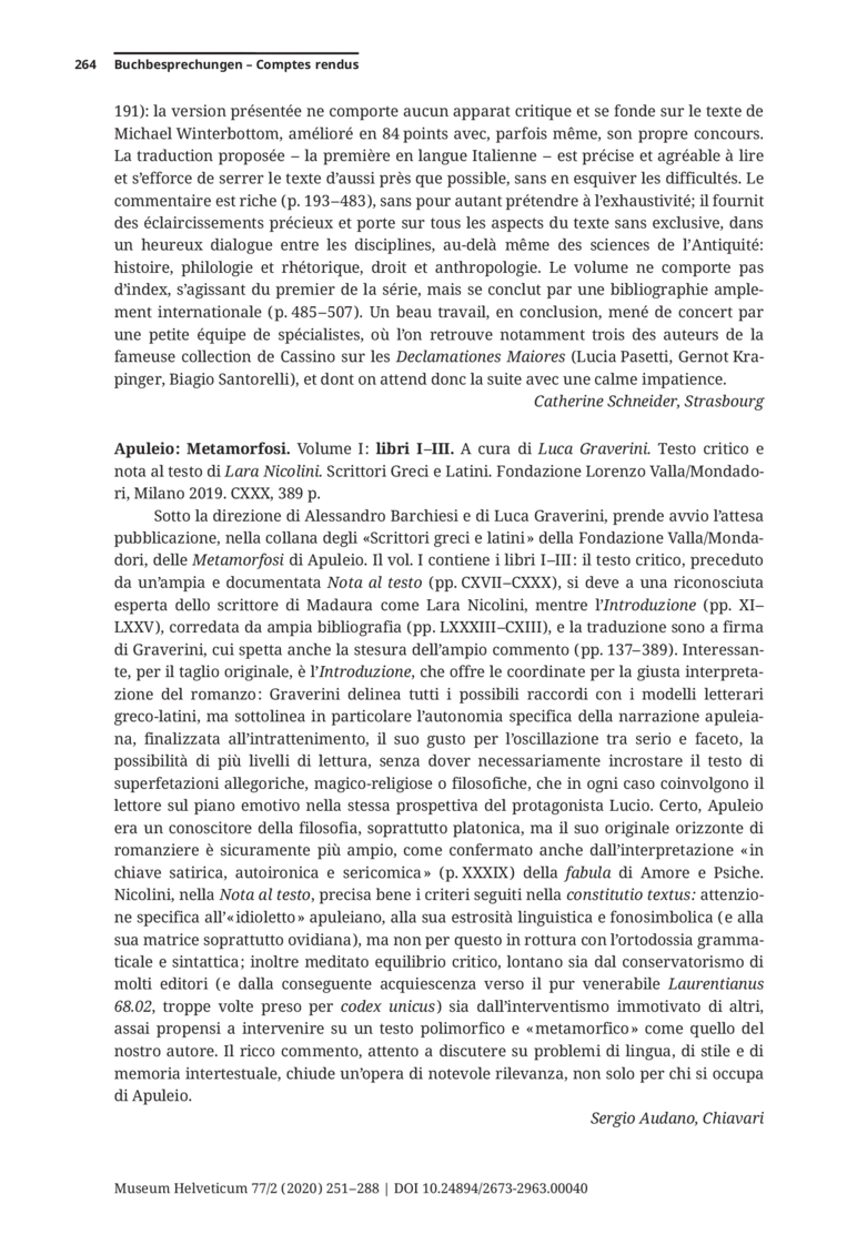 Open gallery for Apuleio, Metamorfosi. Volume I: libri I-III