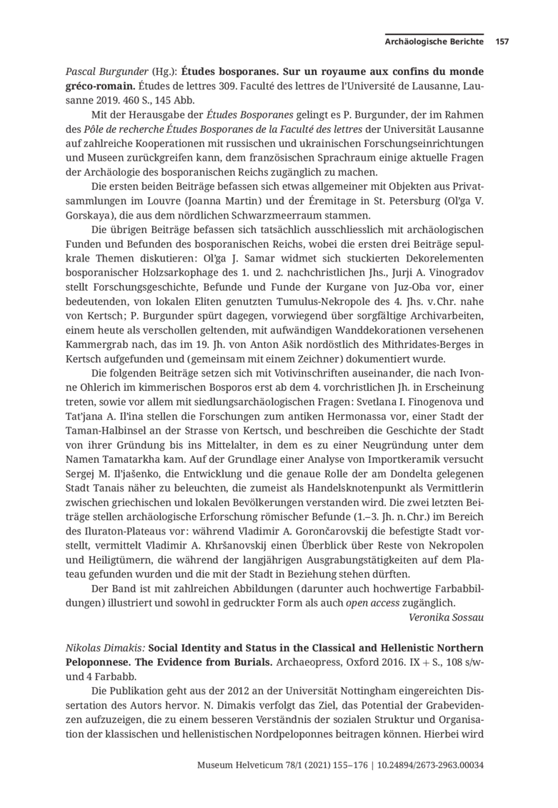 Open gallery for Études bosporanes