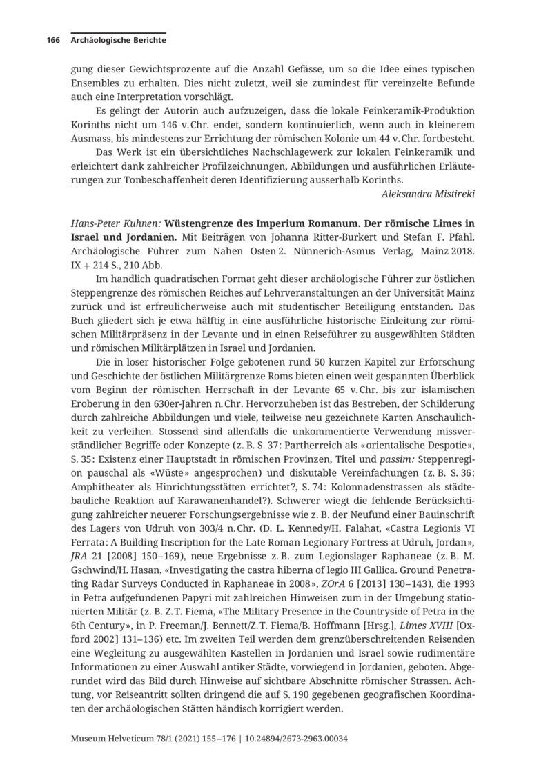 Open gallery for Wüstengrenze des Imperium Romanum