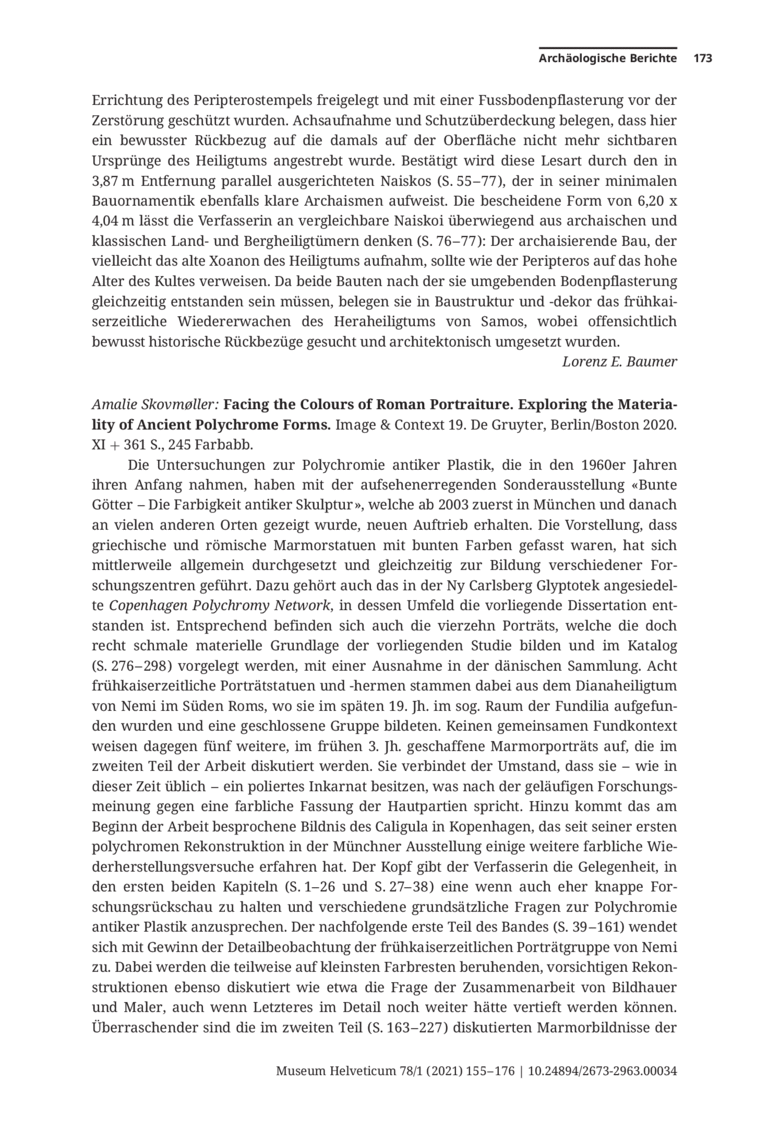 Open gallery for Facing the Colours of Roman Portraiture