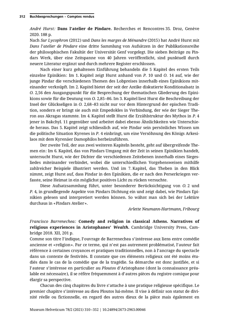 Open gallery for Dans l’atelier de Pindare