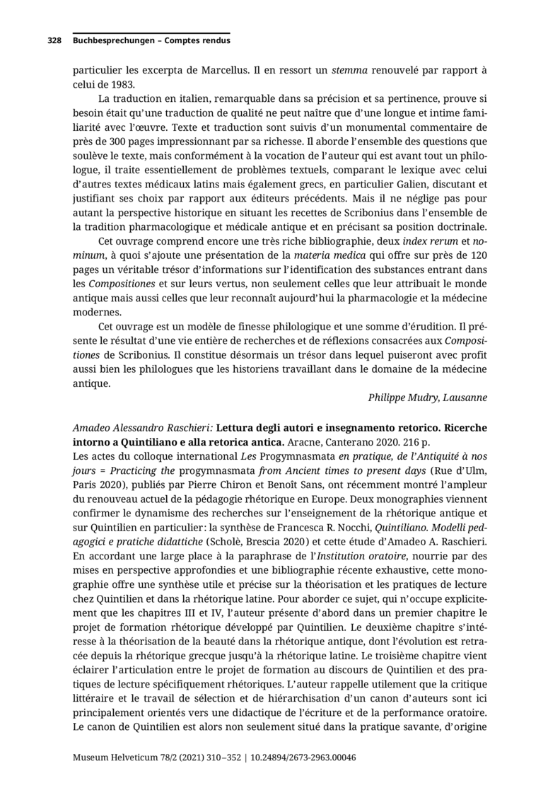 Open gallery for Lettura degli autori e insegnamento retorico