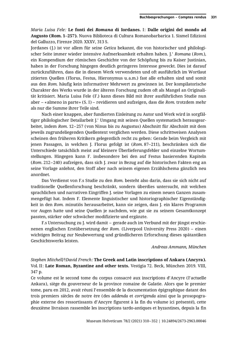 Open gallery for Le fonti dei Romana di Iordanes