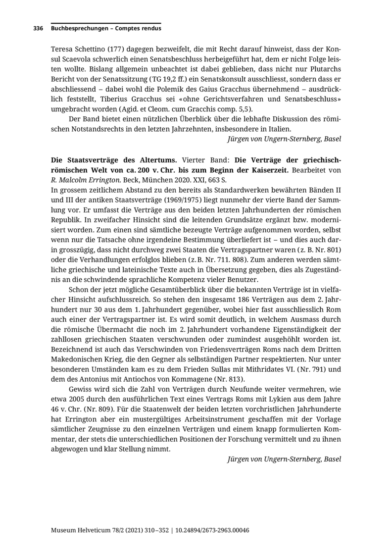 Open gallery for Die Staatsverträge des Altertums