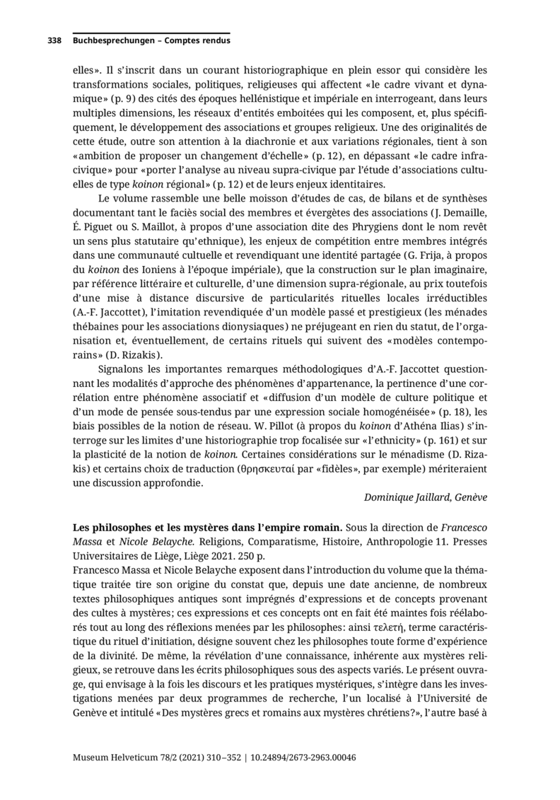 Open gallery for Les philosophes et les mystères dans l’empire romain