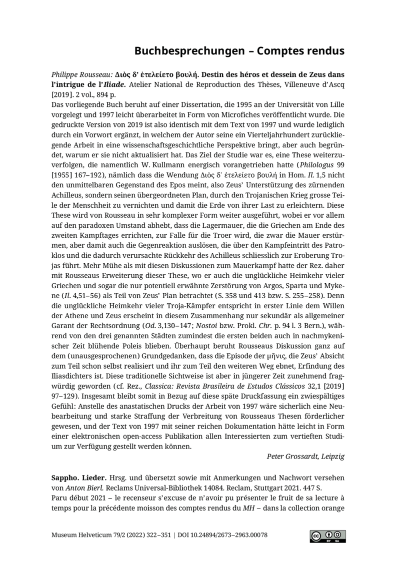 Open gallery for Sappho, Lieder