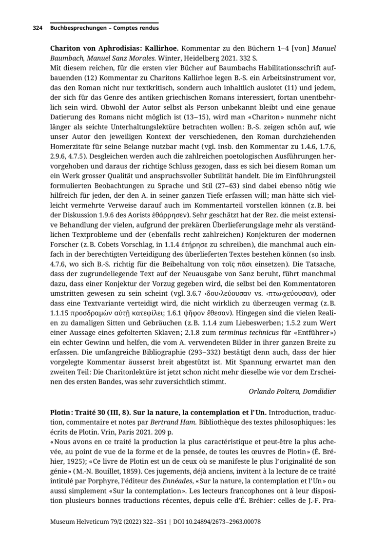 Open gallery for Plotin, Traité 30 (III, 8)