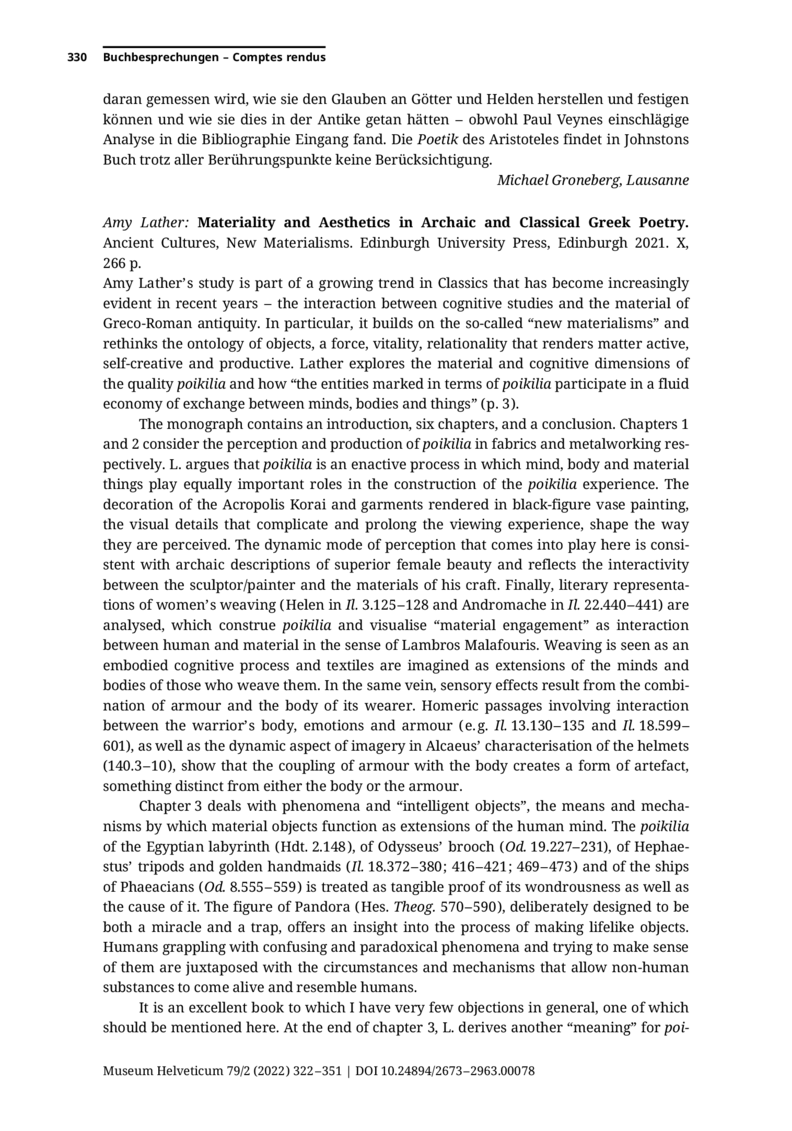 Open gallery for Materiality and Aesthetics in Archaic and Classical Greek Poetry