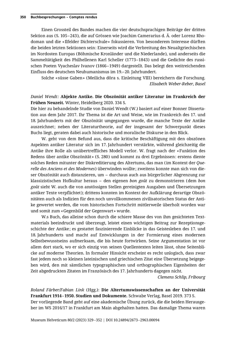 Open gallery for Abjekte Antike