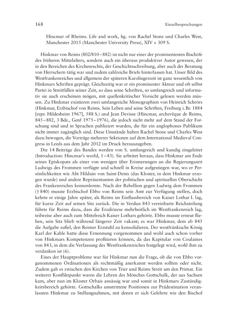 Open gallery for Hincmar of Rheims