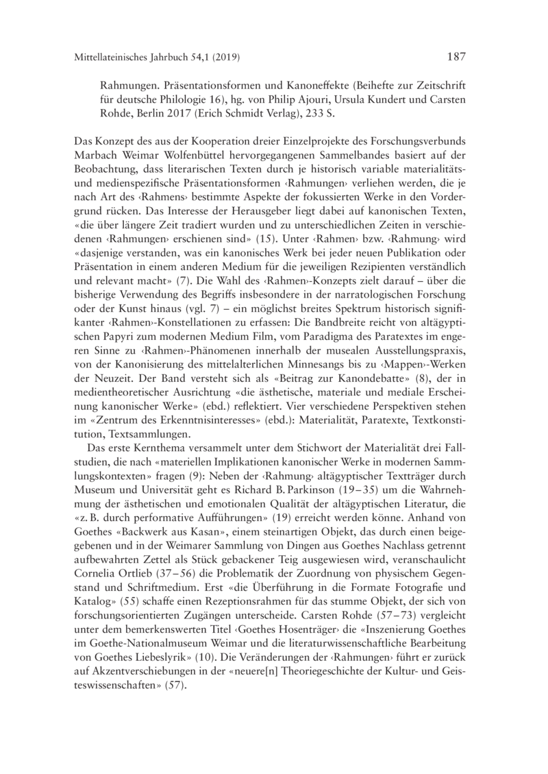 Open gallery for Rahmungen