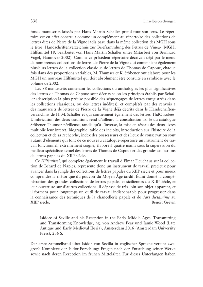 Open gallery for Isidore of Seville and his Reception in the Early Middle Ages