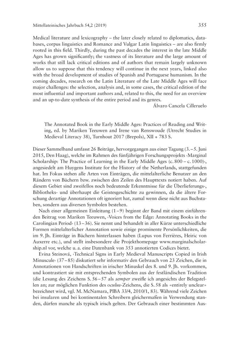 Open gallery for The Annotated Book in the Early Middle Ages