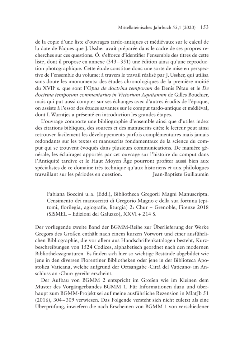 Open gallery for Bibliotheca Gregorii Magni Manuscripta. Censimento dei manoscritti di Gregorio Magno e della sua fortuna (epitomi, florilegia, agiografie, liturgia)