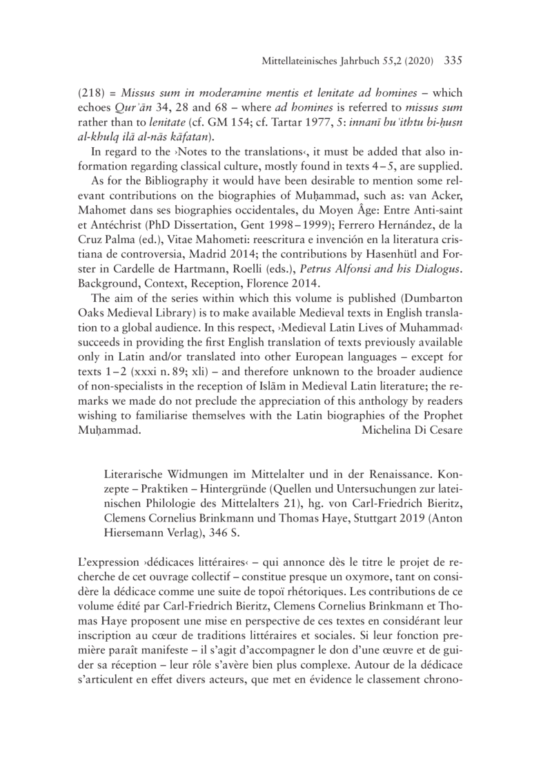 Open gallery for Literarische Widmungen im Mittelalter und in der Renaissance