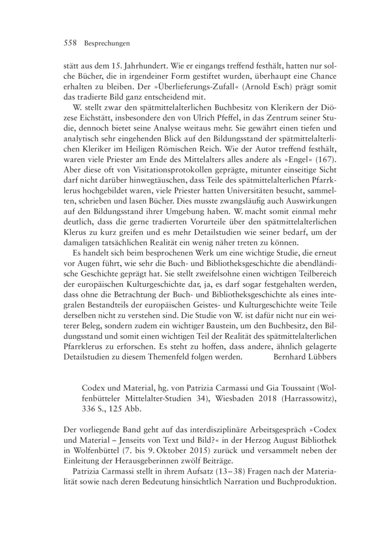 Open gallery for Codex und Material