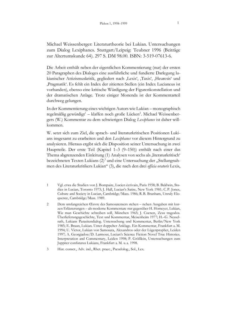 Open gallery for Literaturtheorie bei Lukian