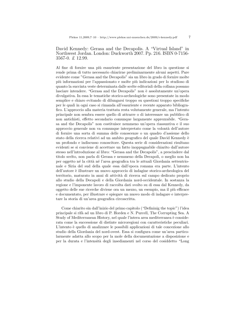 Open gallery for Gerasa and the Decapolis