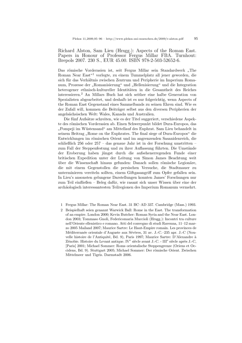 Open gallery for Aspects of the Roman East