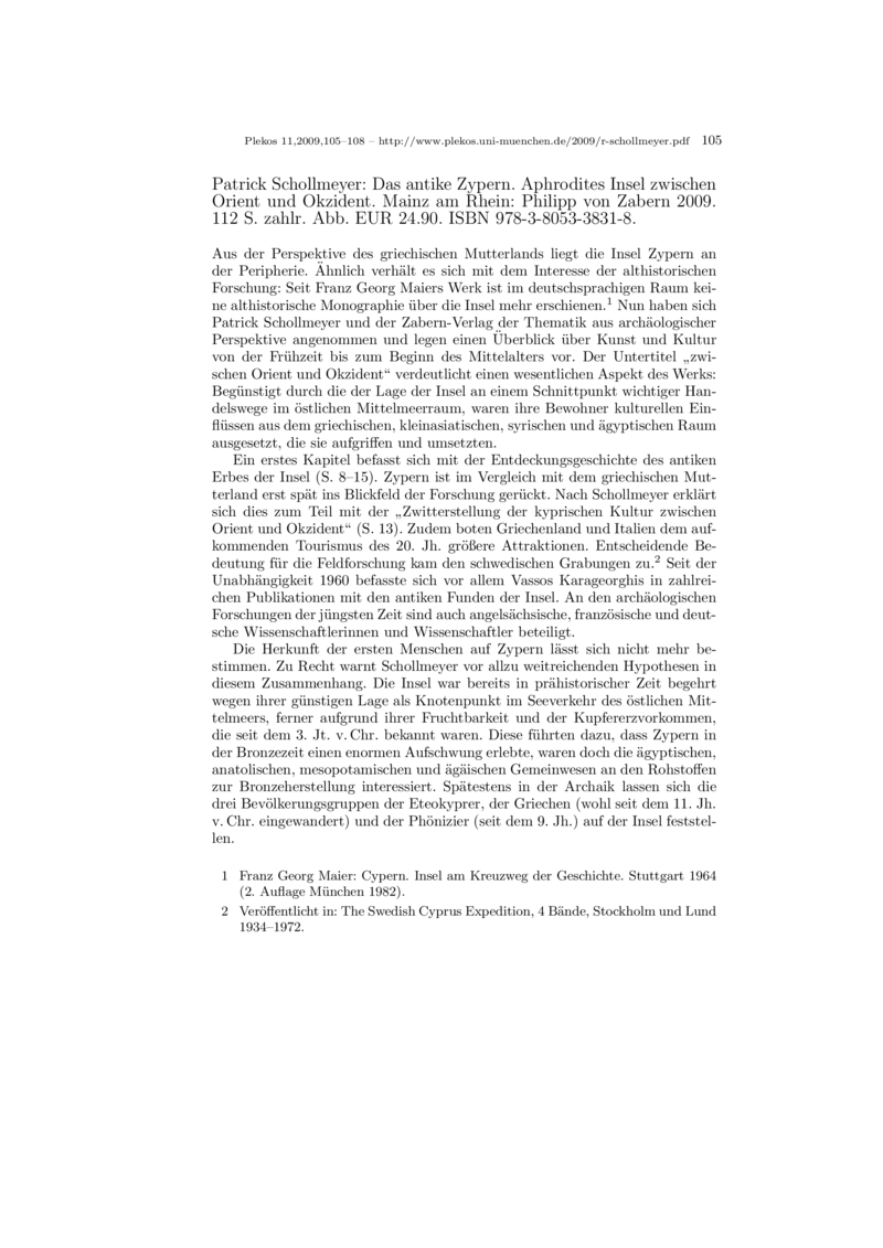 Open gallery for Das antike Zypern