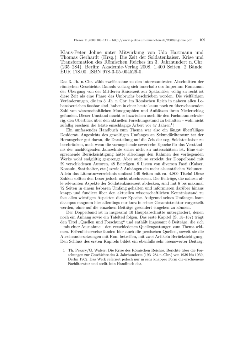 Open gallery for Die Zeit der Soldatenkaiser