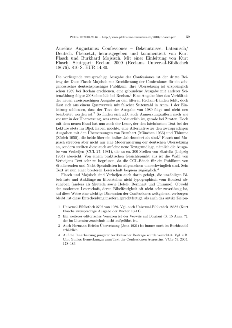 Open gallery for Aurelius Augustinus: Confessiones – Bekenntnisse