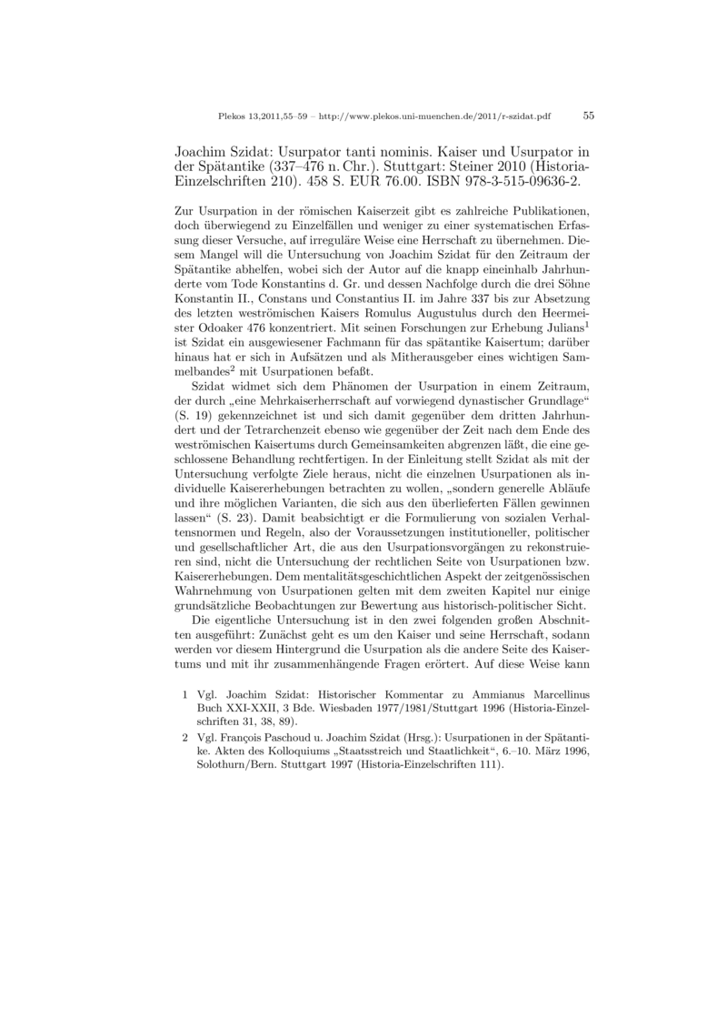 Open gallery for Usurpator tanti nominis