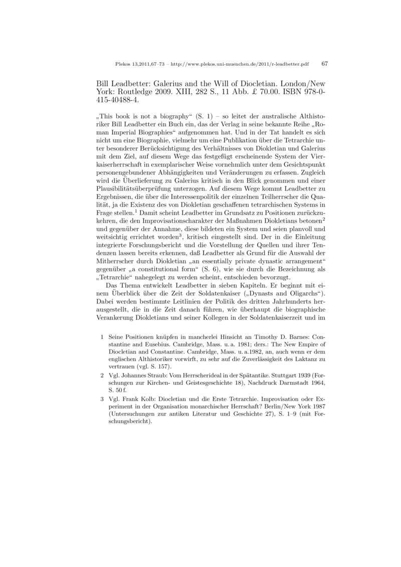 Open gallery for Galerius and the Will of Diocletian