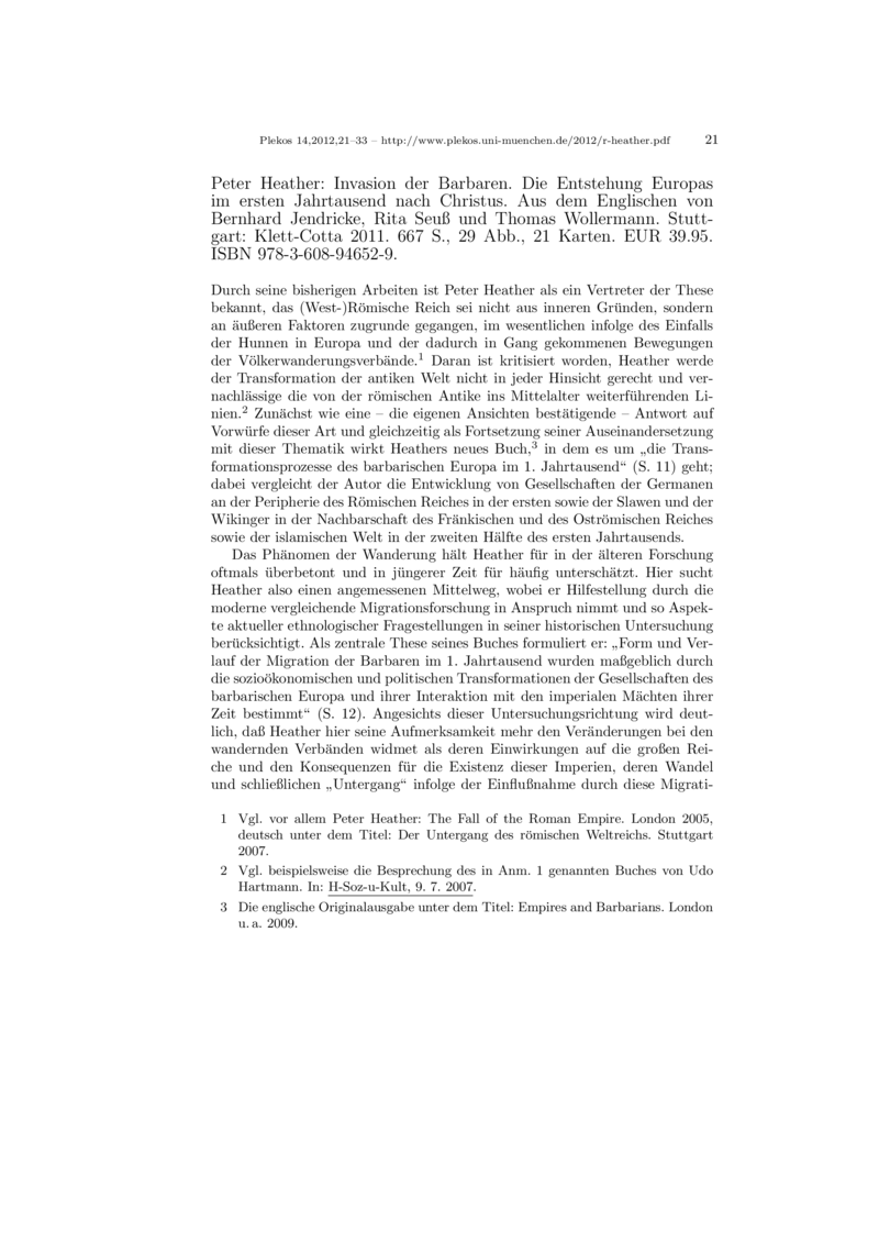 Open gallery for Invasion der Barbaren