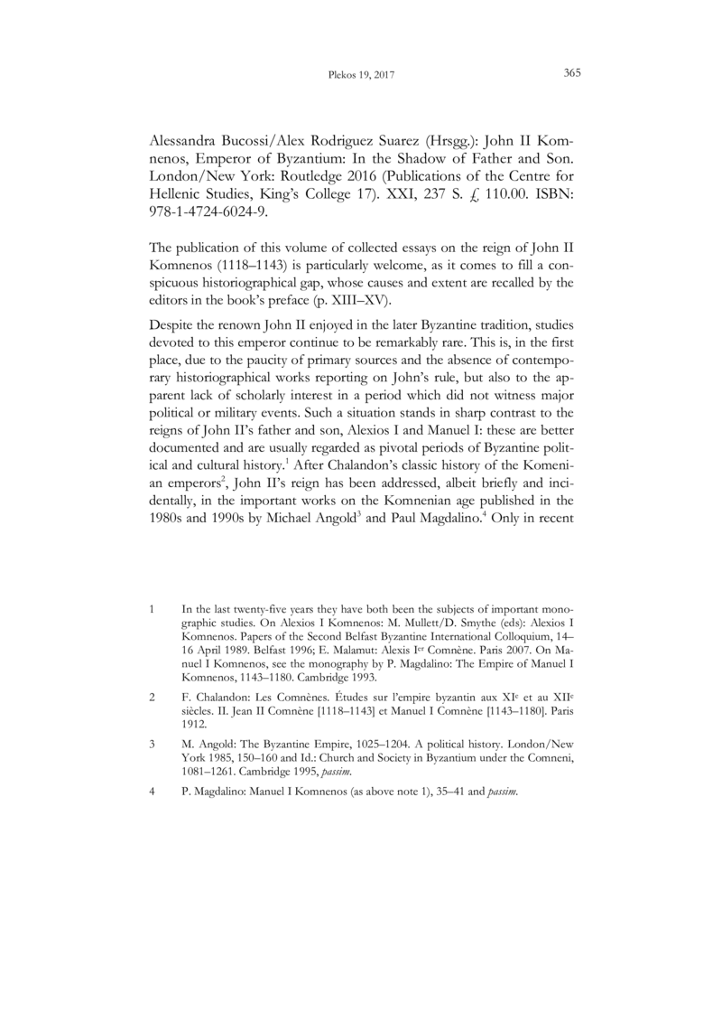 Open gallery for John II Komnenos, Emperor of Byzantium