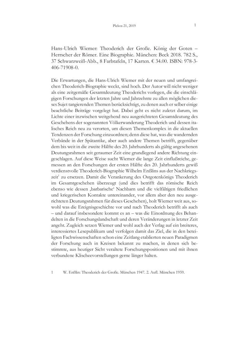 Open gallery for Theoderich der Große