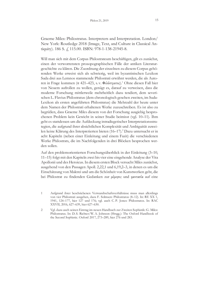 Open gallery for Philostratus