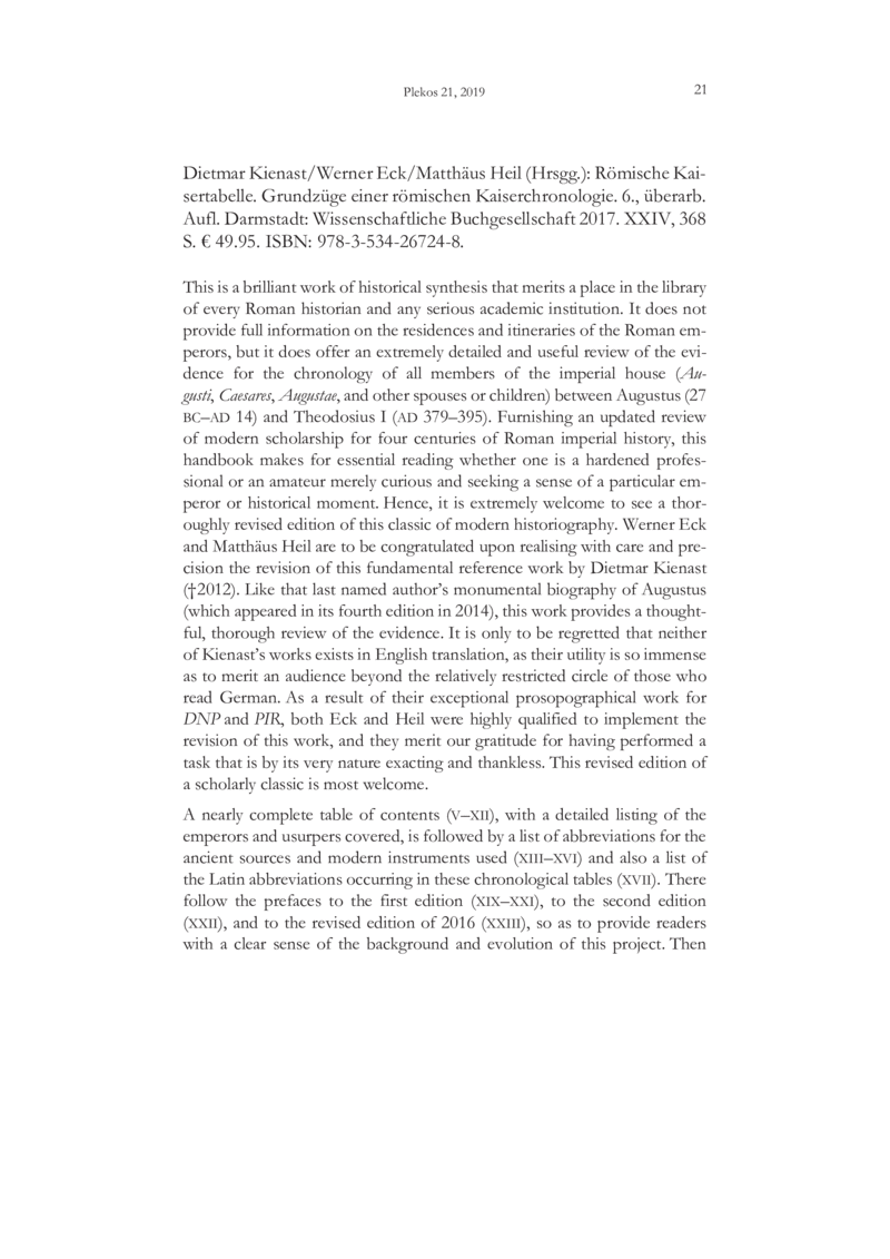 Open gallery for Römische Kaisertabelle