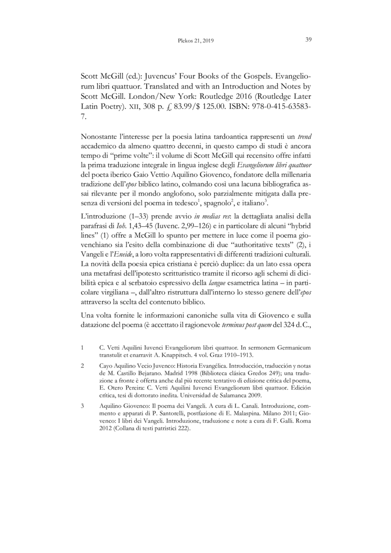 Open gallery for Juvencus' Four Books of the Gospels