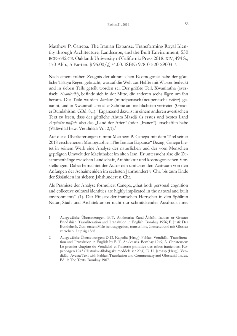 Open gallery for The Iranian Expanse