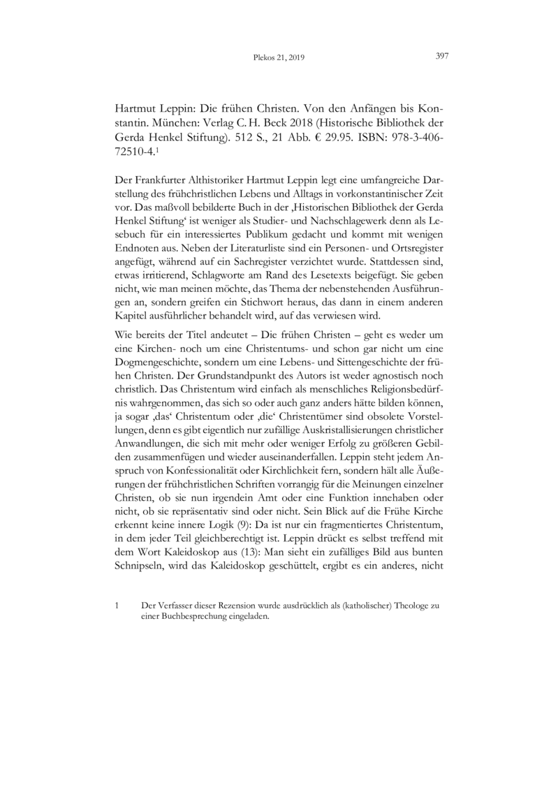 Open gallery for Die frühen Christen