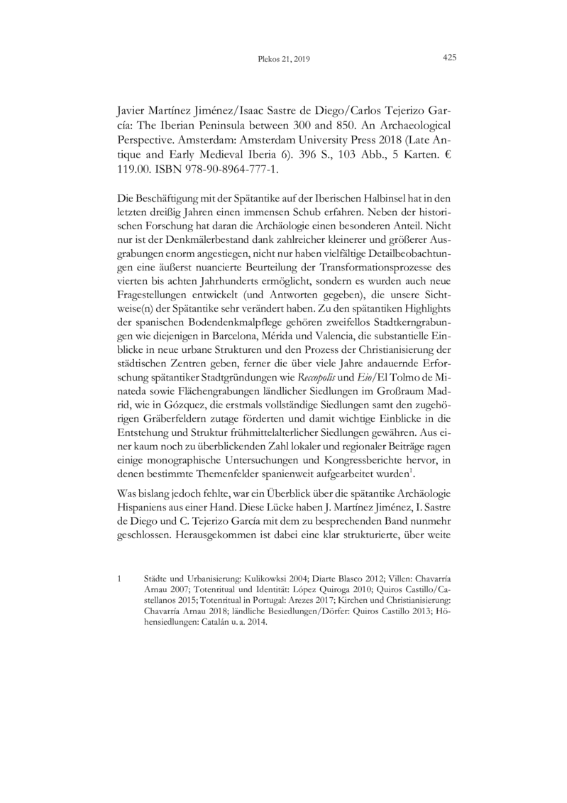 Open gallery for The Iberian Peninsula between 300 and 850