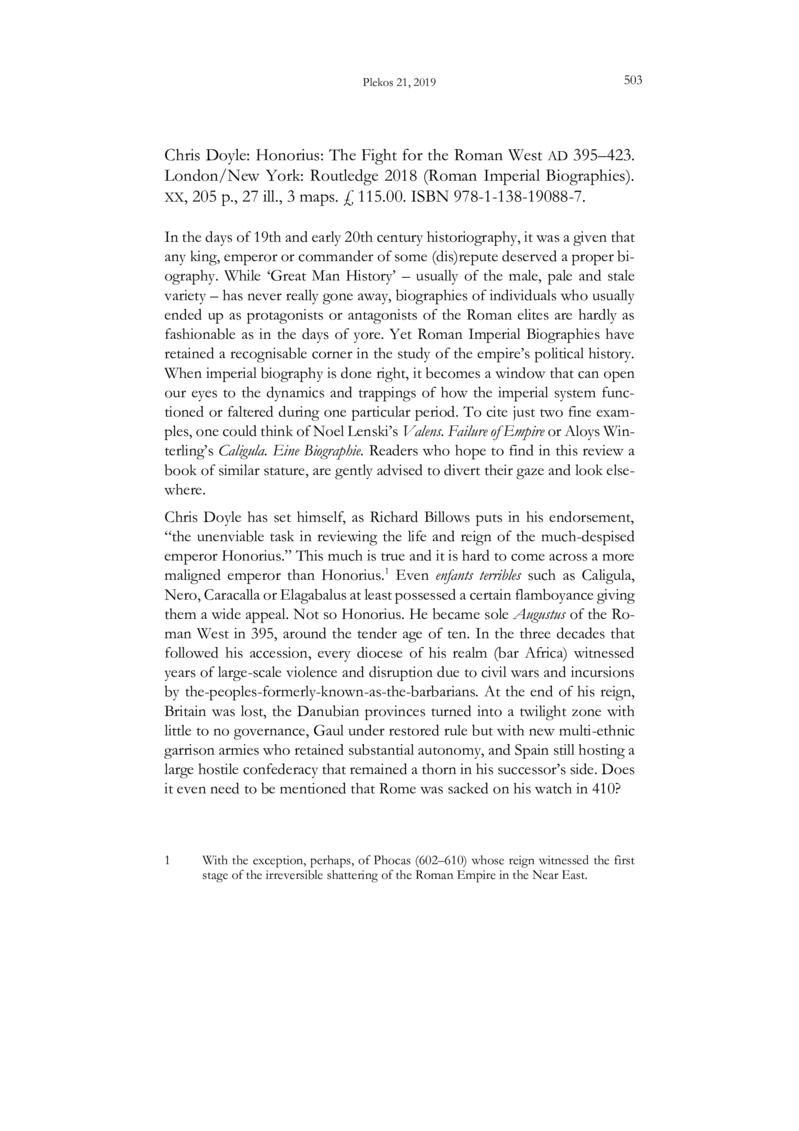 Open gallery for Honorius