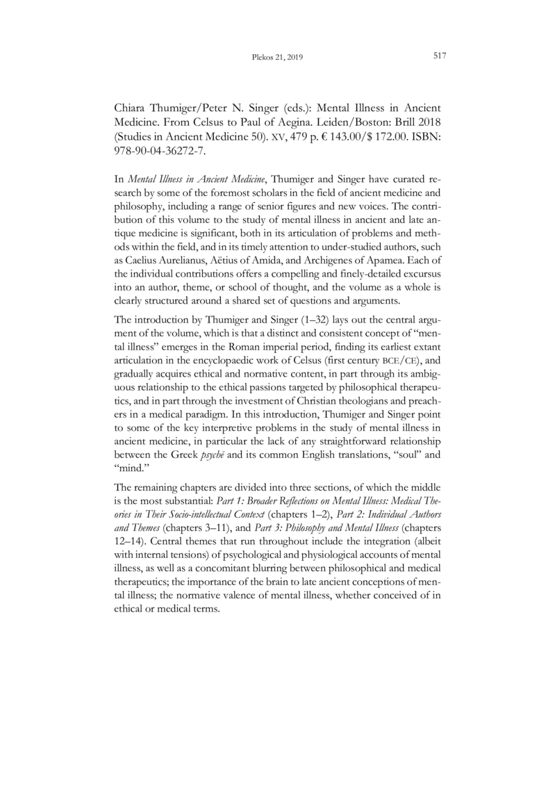 Open gallery for Mental Illness in Ancient Medicine