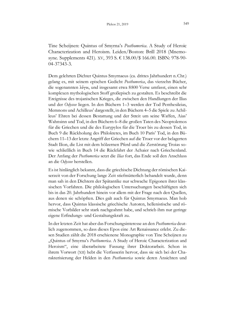 Open gallery for Quintus of Smyrna’s Posthomerica