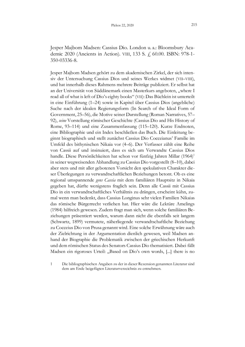 Open gallery for Cassius Dio