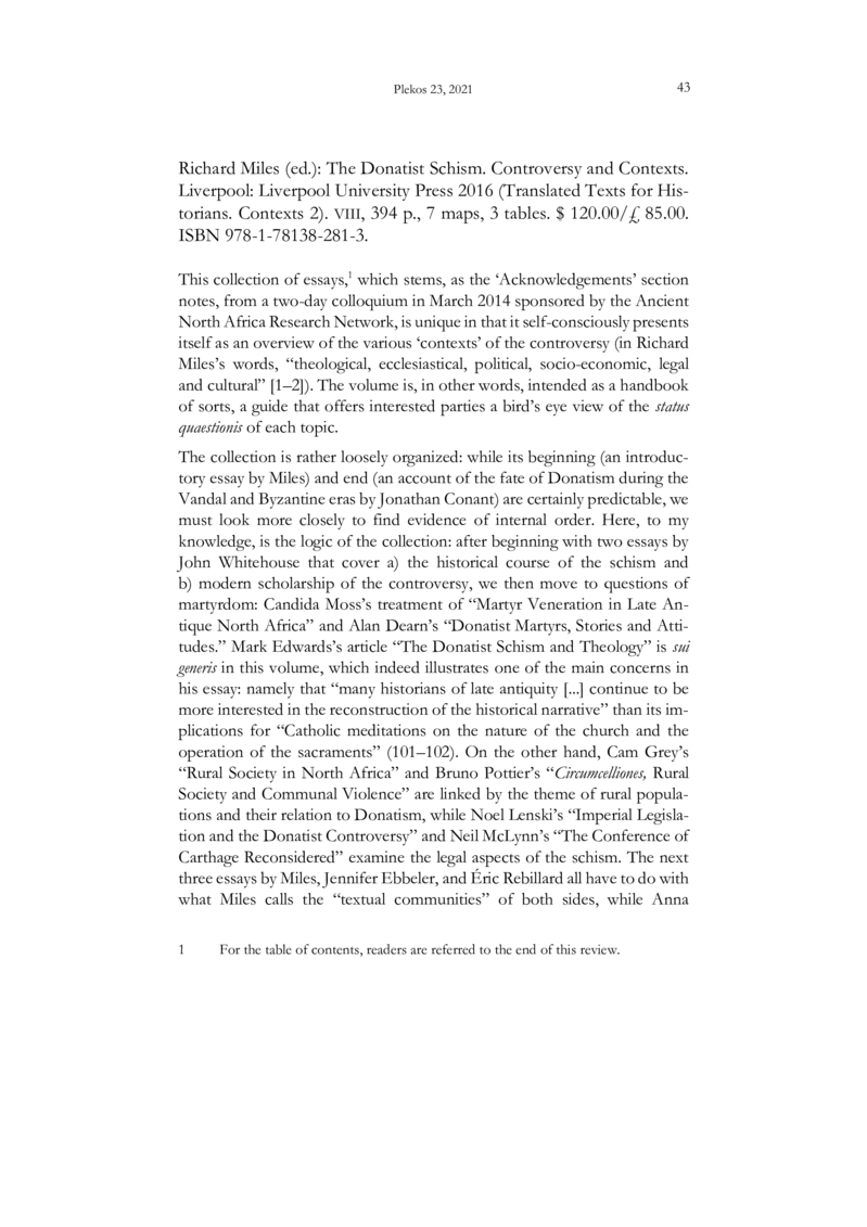 Open gallery for The Donatist Schism