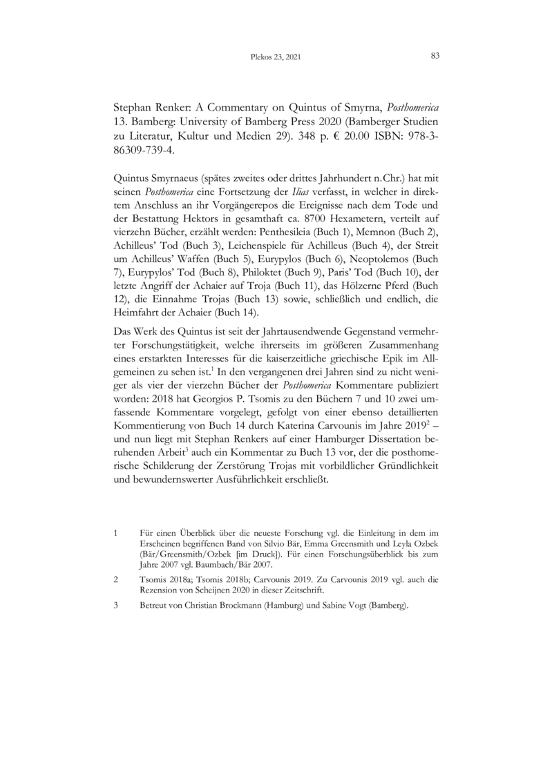 Open gallery for A Commentary on Quintus of Smyrna, Posthomerica 13