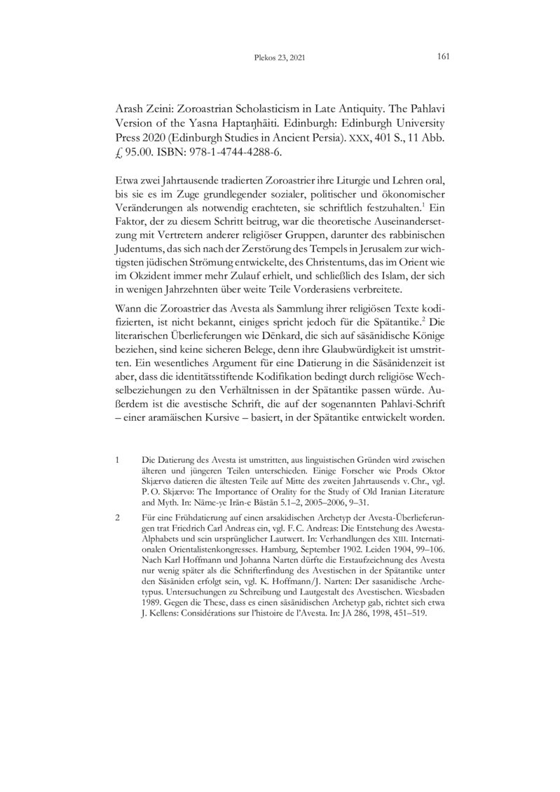 Open gallery for Zoroastrian Scholasticism in Late Antiquity