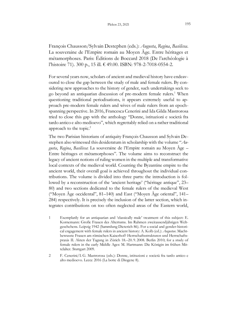 Open gallery for Augusta, Regina, Basilissa